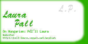 laura pall business card